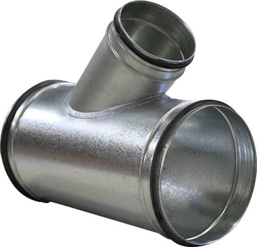 T-stuk 45° (met rubber)